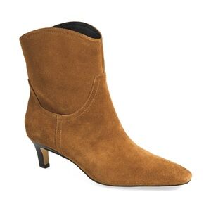 Nordstrom Atema Suede Kitten Heel Booties Size 9